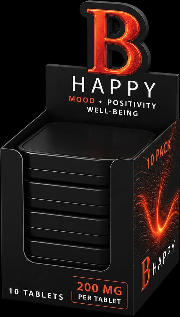 B HAPPY 10-pack display box